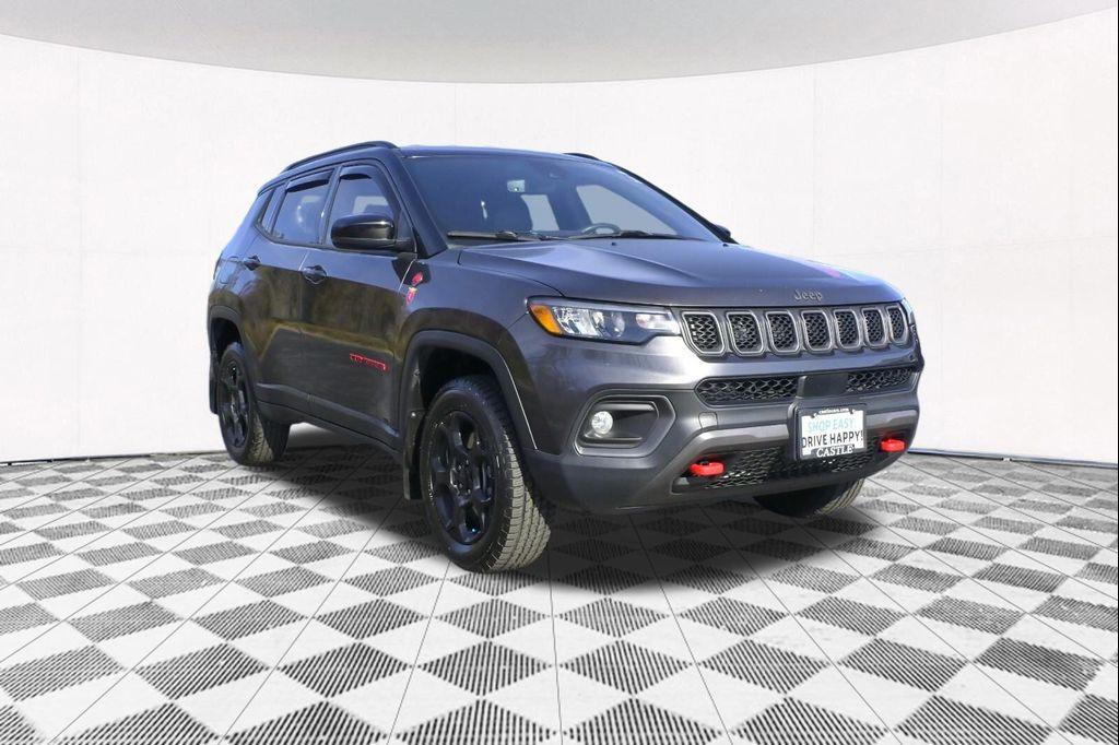 used 2023 Jeep Compass car, priced at $23,999