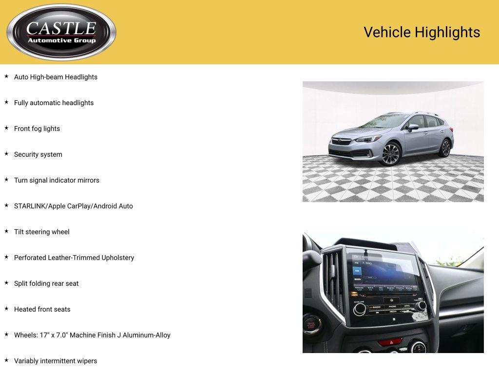 used 2023 Subaru Impreza car, priced at $25,671