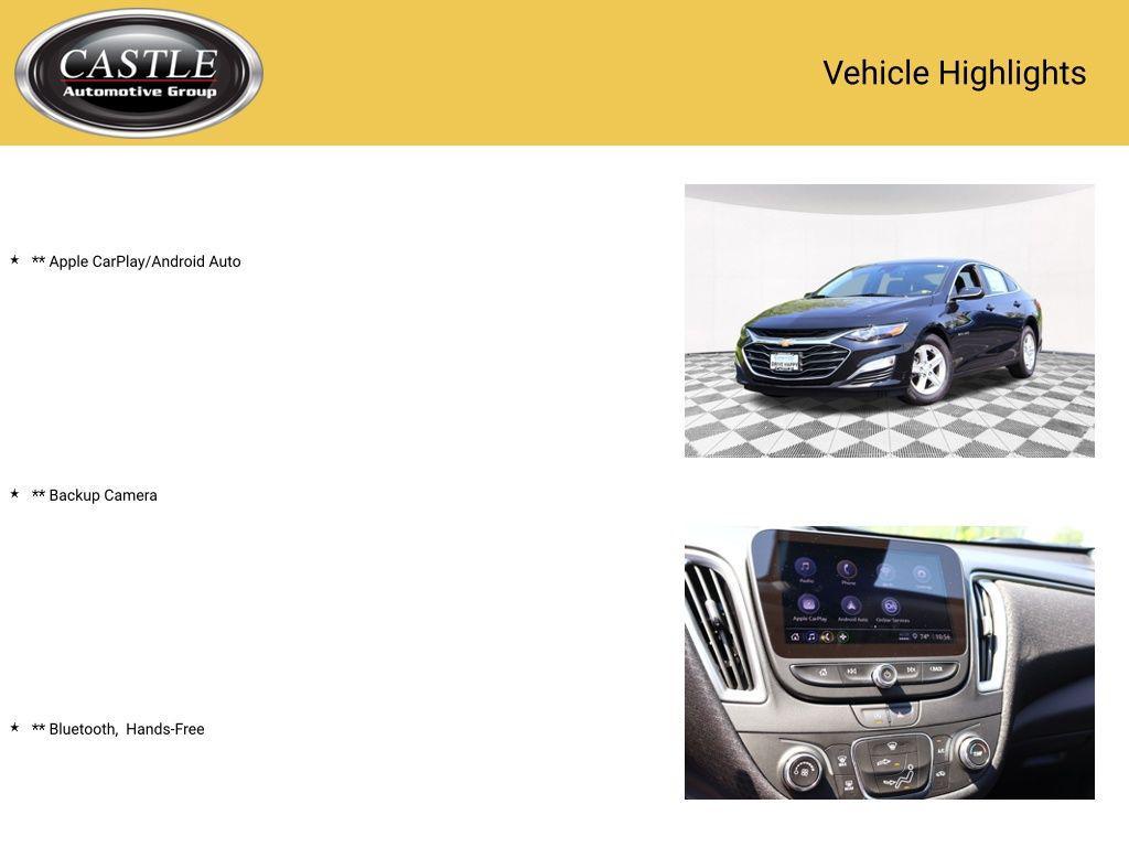 new 2025 Chevrolet Malibu car, priced at $24,730