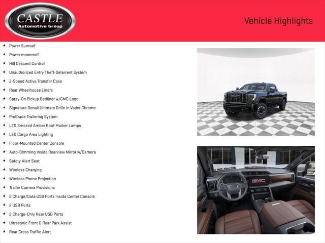 new 2025 GMC Sierra 3500 car, priced at $92,714