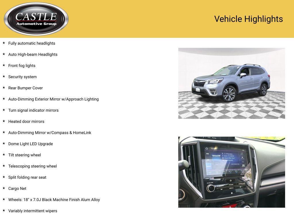 used 2020 Subaru Forester car, priced at $25,396