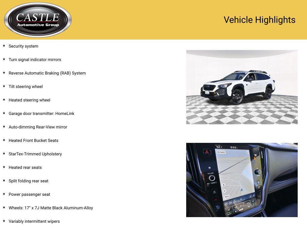 used 2024 Subaru Outback car, priced at $33,997