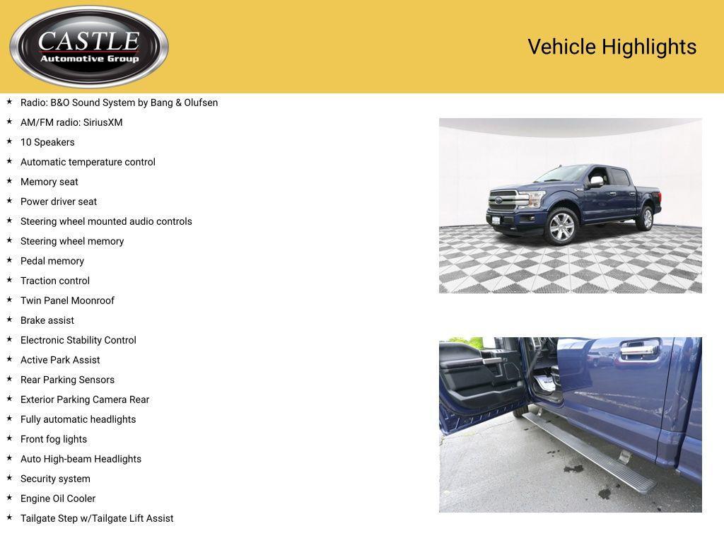 used 2019 Ford F-150 car, priced at $27,364