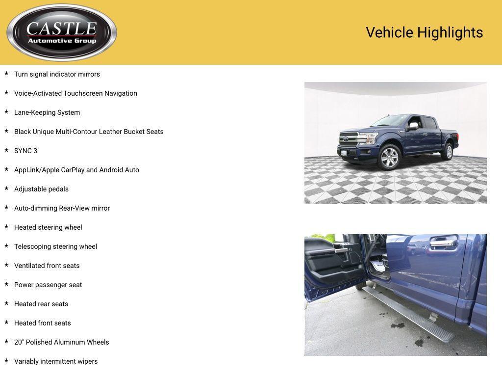 used 2019 Ford F-150 car, priced at $27,364