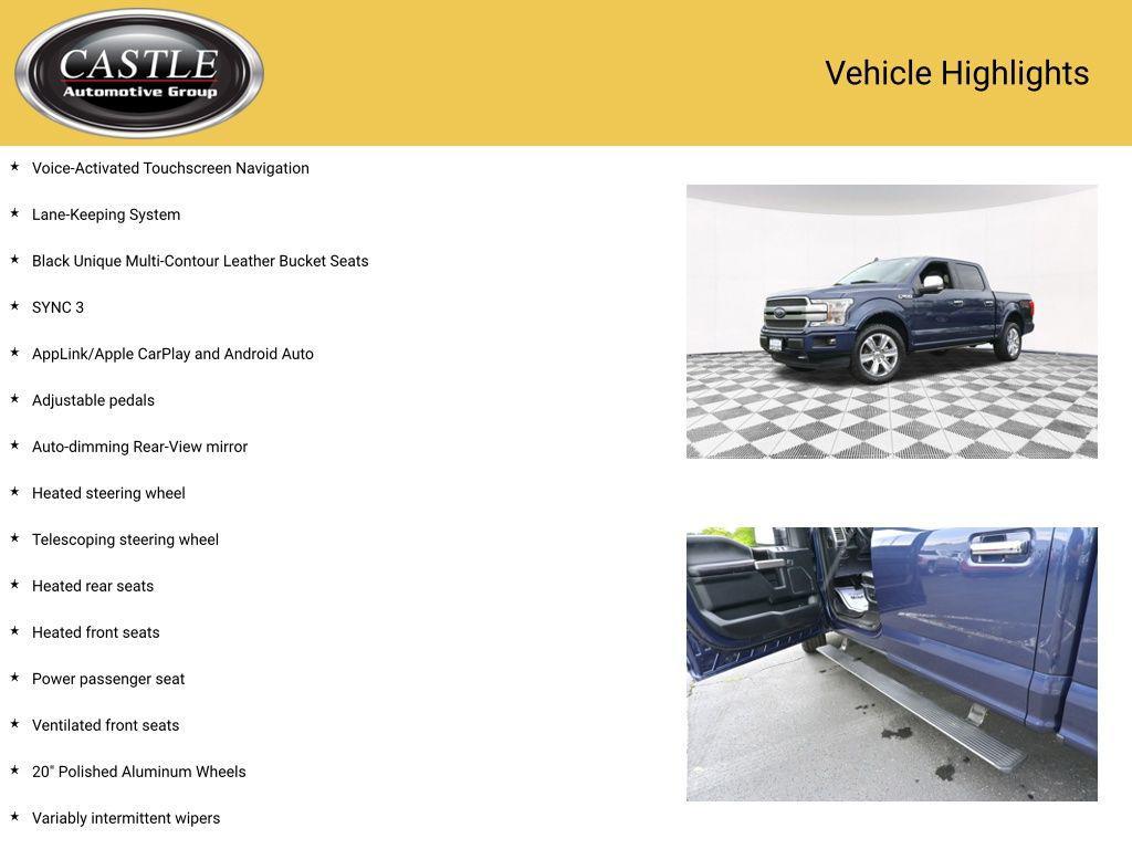 used 2019 Ford F-150 car, priced at $28,698