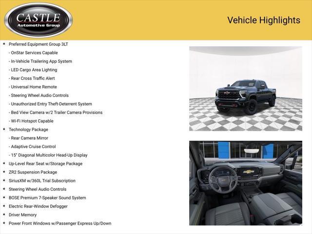 new 2025 Chevrolet Silverado 2500 car, priced at $74,854
