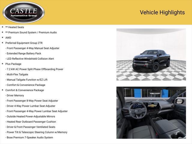 new 2026 Chevrolet Silverado EV car, priced at $74,215