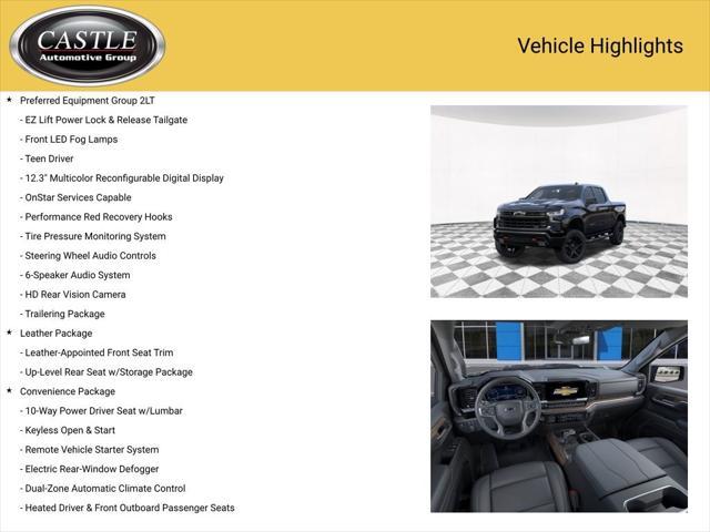 new 2025 Chevrolet Silverado 1500 car, priced at $57,912