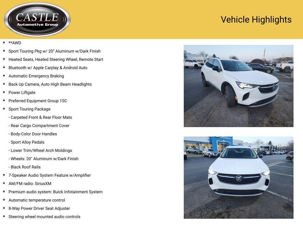 used 2023 Buick Envision car, priced at $27,568