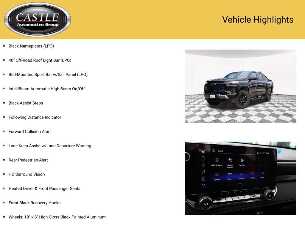 new 2025 Chevrolet Colorado car, priced at $48,169