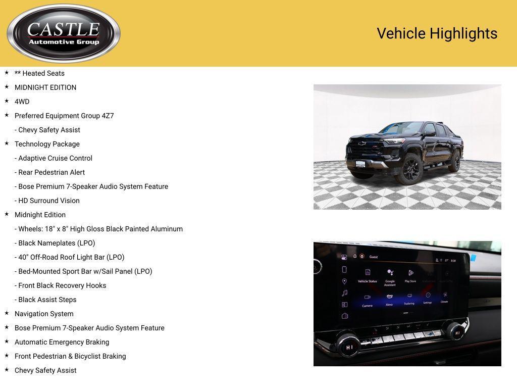 new 2025 Chevrolet Colorado car, priced at $48,169