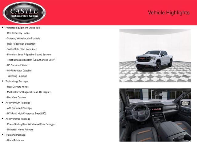 new 2025 GMC Sierra 1500 car, priced at $64,631