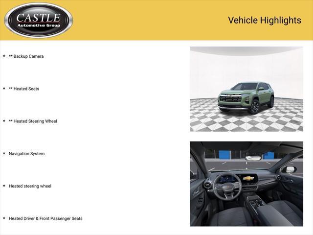 new 2026 Chevrolet Equinox car, priced at $28,825