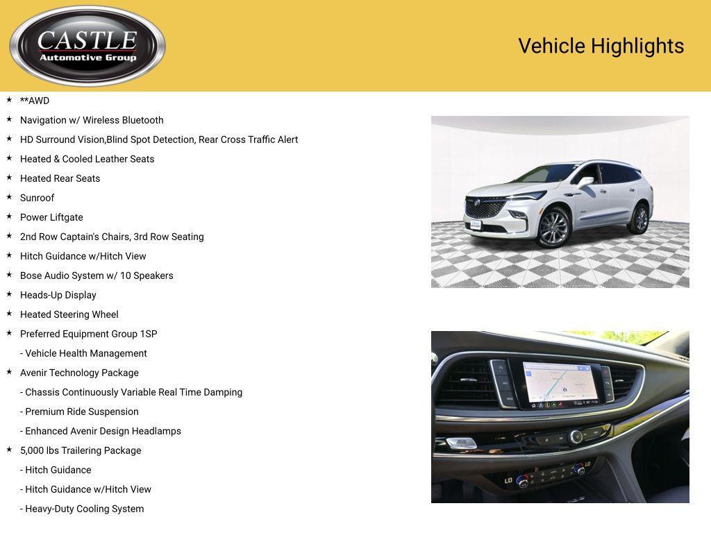 used 2024 Buick Enclave car, priced at $44,257