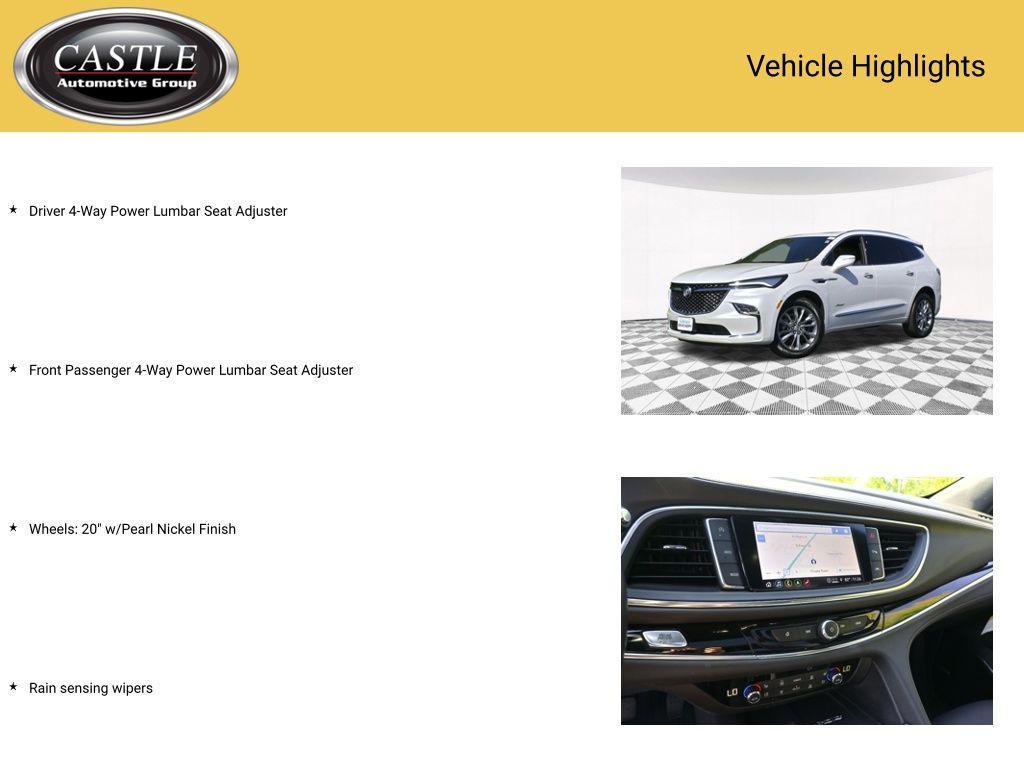 used 2024 Buick Enclave car, priced at $44,257