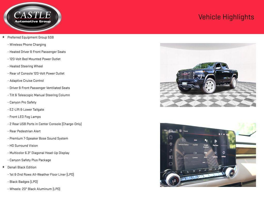 new 2025 GMC Canyon car, priced at $54,881