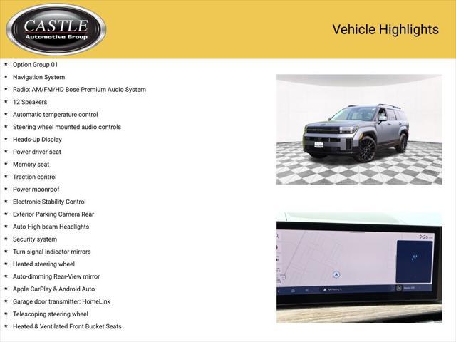 used 2025 Hyundai Santa Fe car, priced at $47,999