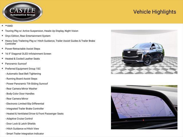used 2024 Cadillac Escalade car, priced at $94,656