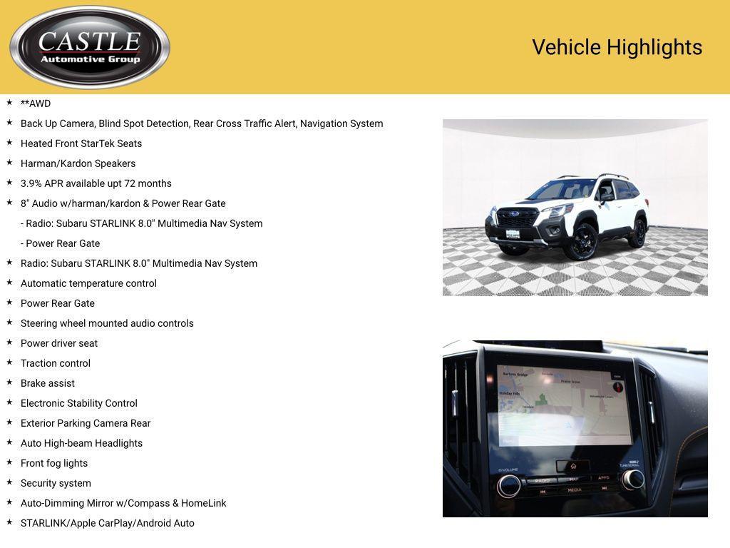 used 2024 Subaru Forester car, priced at $33,760