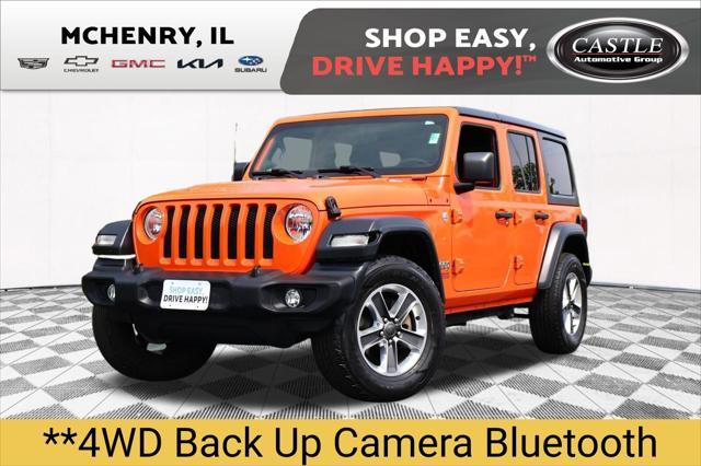 used 2018 Jeep Wrangler Unlimited car, priced at $24,997
