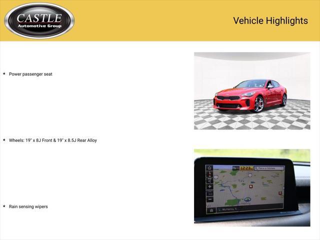 used 2018 Kia Stinger car, priced at $29,999