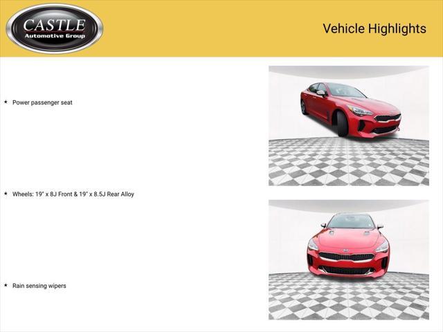 used 2018 Kia Stinger car, priced at $29,999