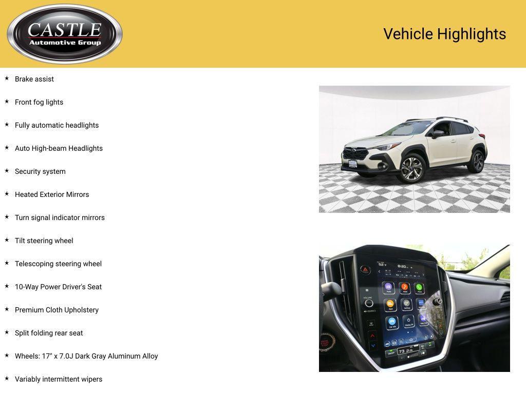 used 2024 Subaru Crosstrek car, priced at $24,997