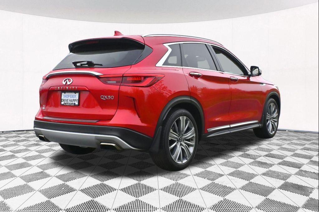 used 2021 INFINITI QX50 car, priced at $26,514