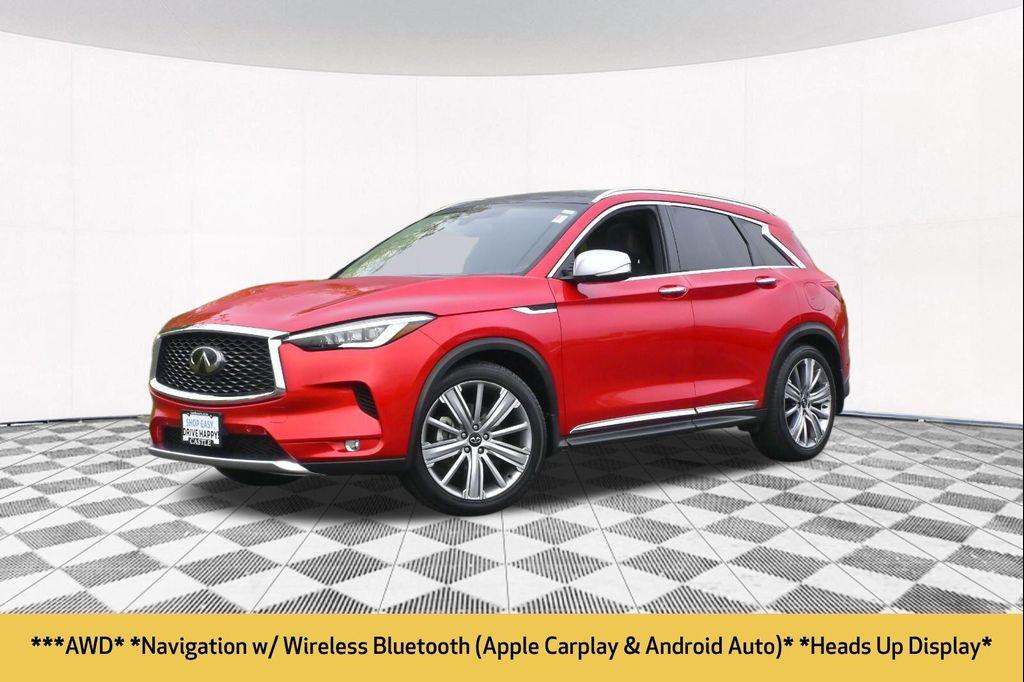 used 2021 INFINITI QX50 car, priced at $26,514