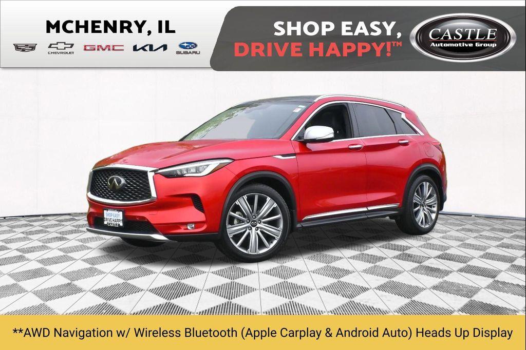 used 2021 INFINITI QX50 car, priced at $26,514