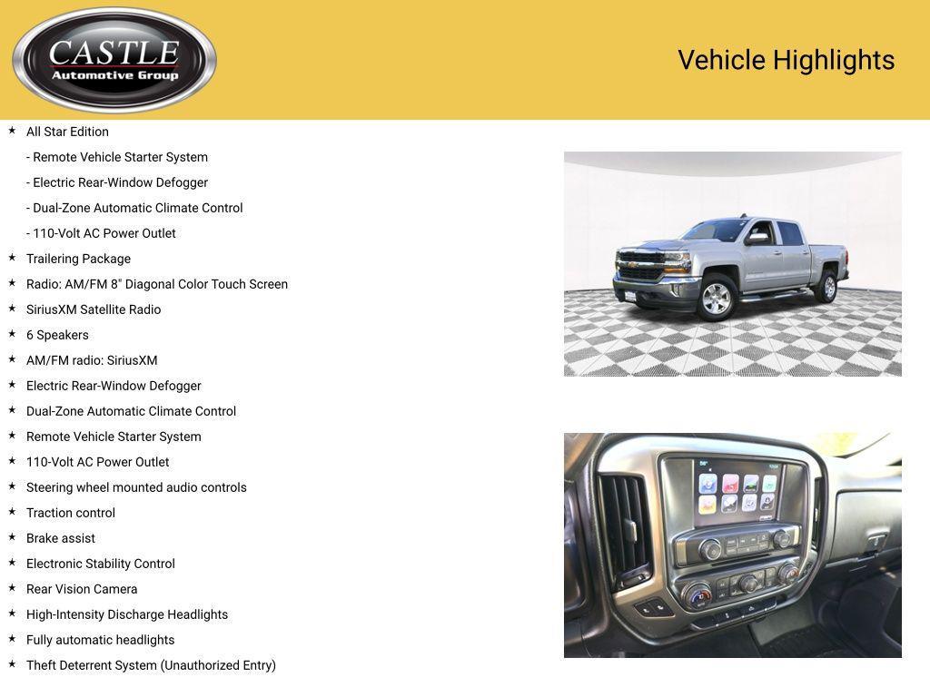 used 2017 Chevrolet Silverado 1500 car, priced at $24,301