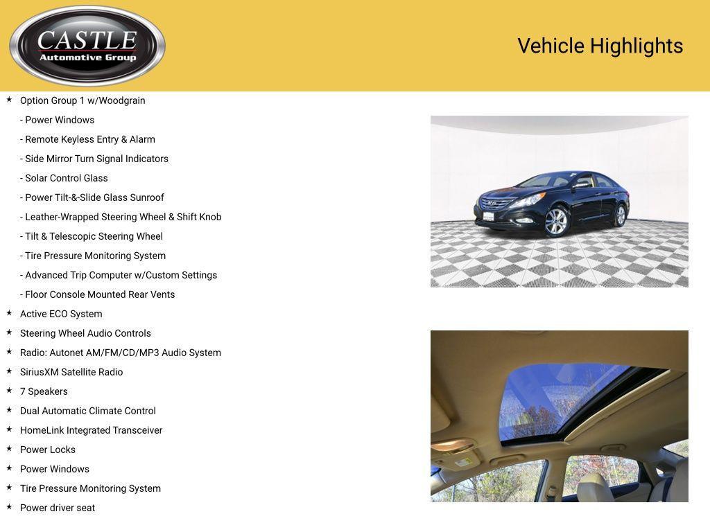 used 2013 Hyundai Sonata car, priced at $6,245