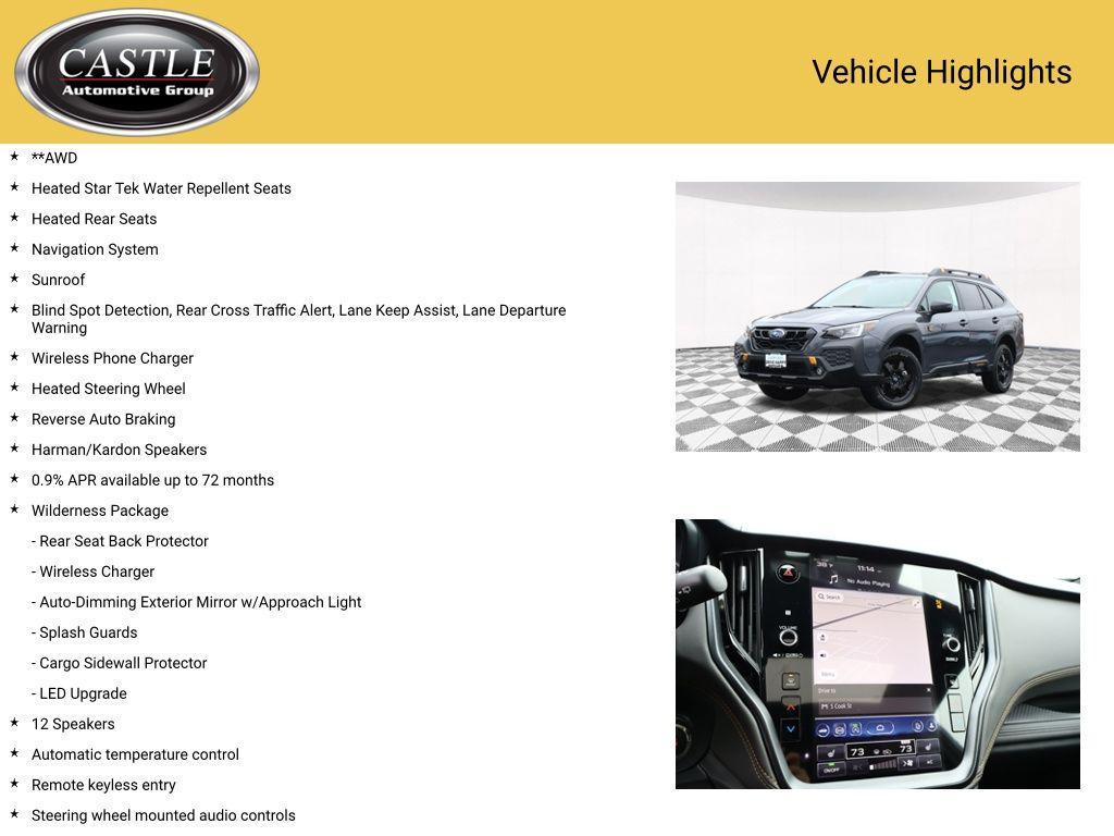 used 2025 Subaru Outback car, priced at $37,977