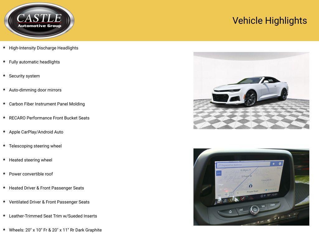 used 2022 Chevrolet Camaro car, priced at $67,594