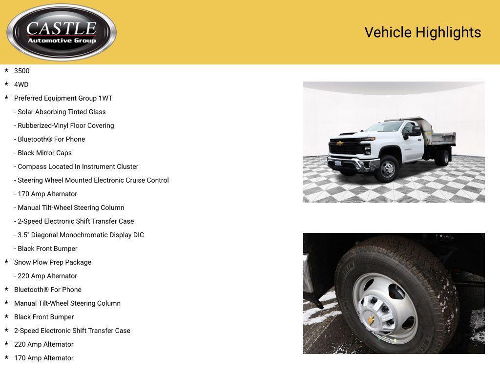 new 2025 Chevrolet Silverado 3500 car, priced at $69,227