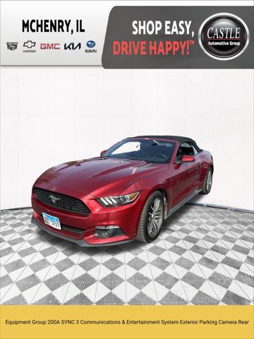 used 2016 Ford Mustang car, priced at $13,997