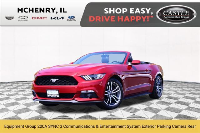 used 2016 Ford Mustang car, priced at $13,997