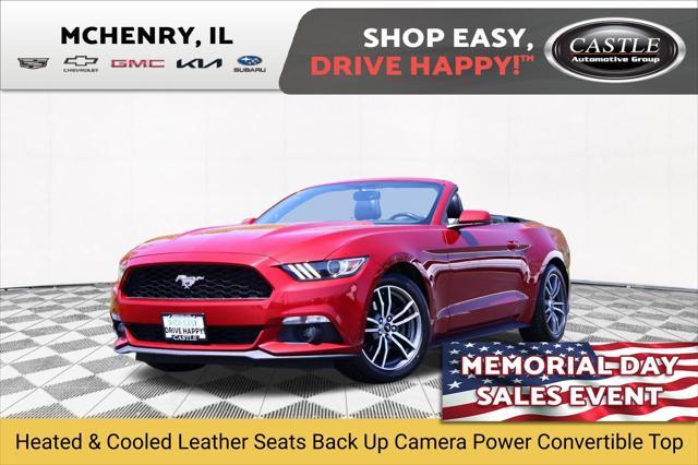 used 2016 Ford Mustang car, priced at $13,895