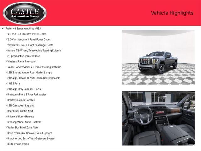 new 2025 GMC Sierra 2500 car, priced at $84,400