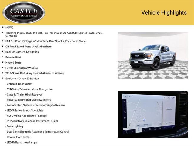 used 2022 Ford F-150 car, priced at $38,555