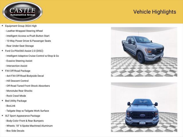used 2022 Ford F-150 car, priced at $38,555