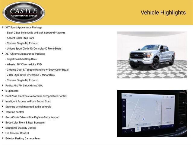 used 2022 Ford F-150 car, priced at $38,555