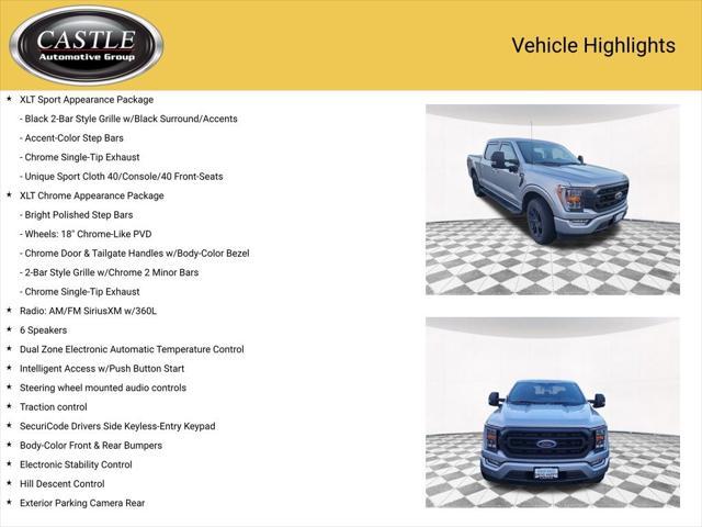 used 2022 Ford F-150 car, priced at $38,555