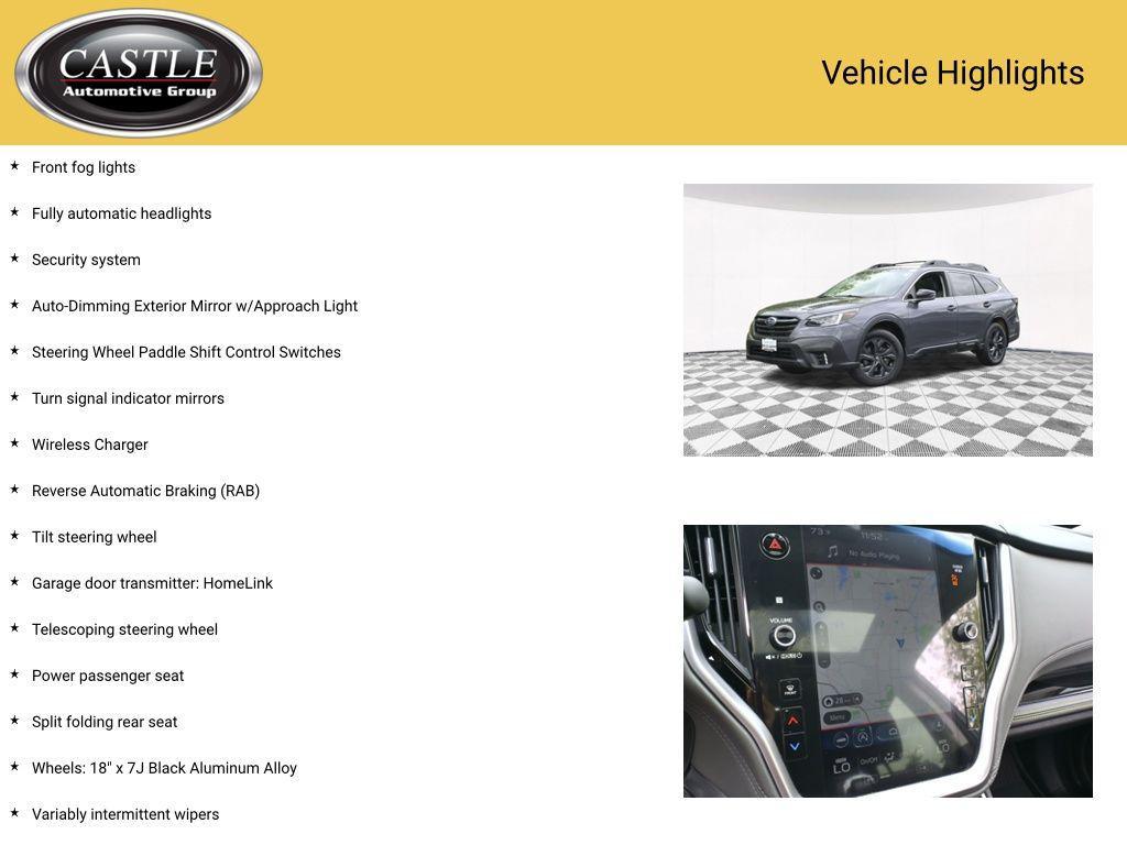 used 2020 Subaru Outback car, priced at $22,697