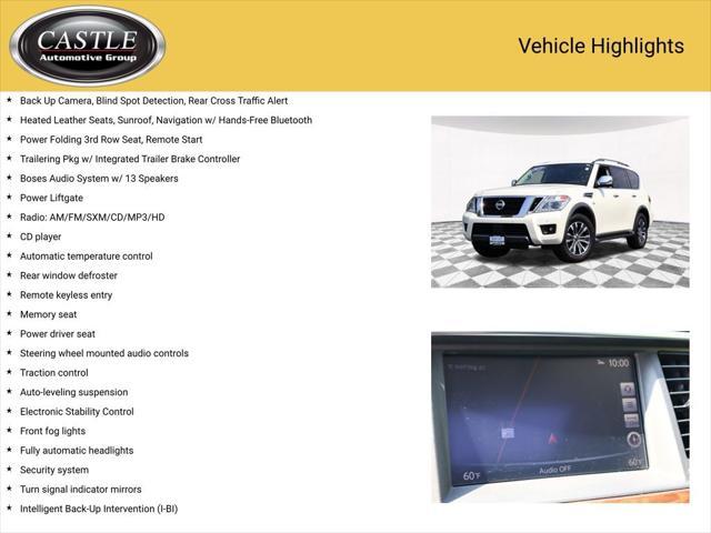 used 2019 Nissan Armada car, priced at $28,999