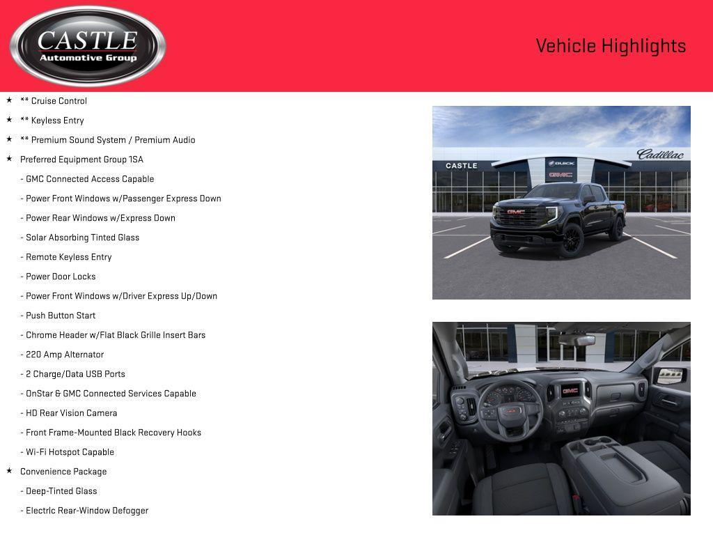 new 2024 GMC Sierra 1500 car, priced at $42,728
