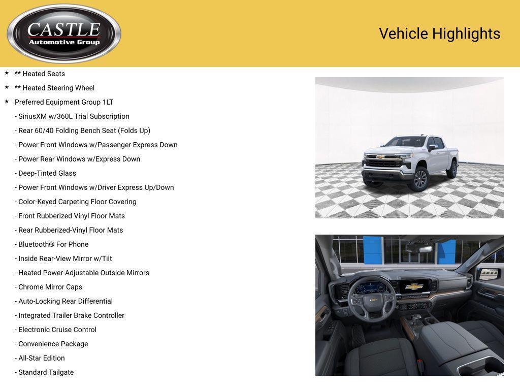 new 2025 Chevrolet Silverado 1500 car, priced at $49,545