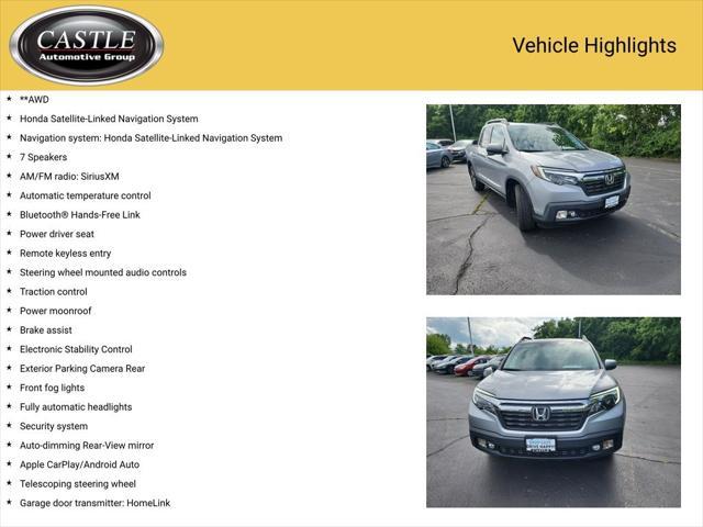 used 2019 Honda Ridgeline car, priced at $24,623
