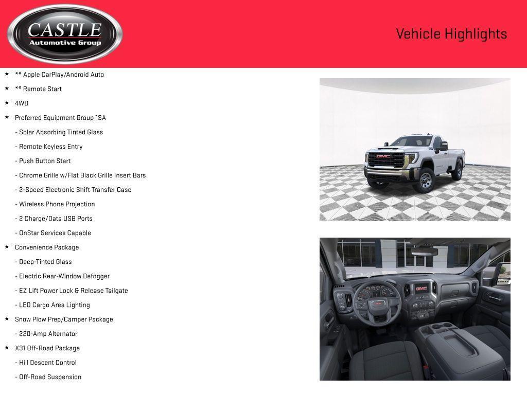 new 2025 GMC Sierra 2500 car, priced at $47,858