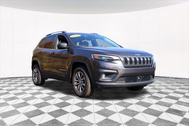 used 2021 Jeep Cherokee car, priced at $21,777